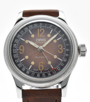 [MINT] Oris Big Crown Pointer Date 7463C Automatic Brown Dial 25J Men's Watch