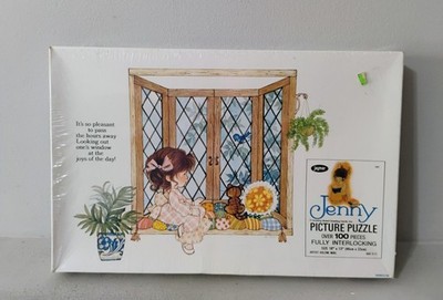 NEW Vintage Jaymar Jenny By Arlene Noel Picture Puzzle Over 100 Pieces 18x13