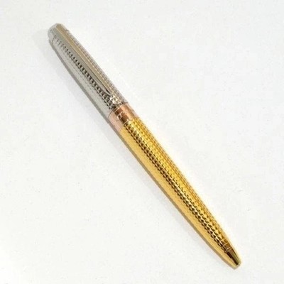 S.T. Dupont Line D, Diamond Head Ballpoint Pen, Golden Hour, 425140M, New In Box