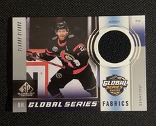 2024-25 UD SP Game Used #GSF-CG Claude GIROUX Global Series Fabrics - Senators