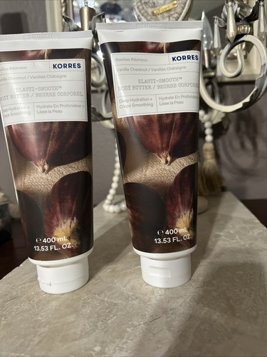 KORRES Original VANILLA Chestnut Body Butter 13.53 oz. New Sealed - Picture 1 of 1