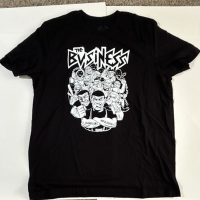 Omerta Mia The Business Hardcore Hooligan Black 2XL Men Short Sleeve T-Shirt