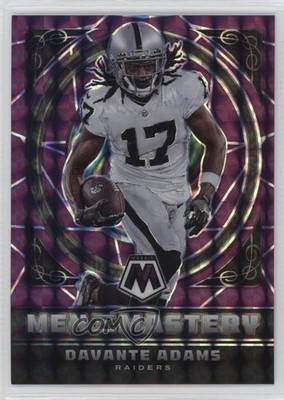 2022 Panini Mosaic Men of Mastery Purple Prizm 2/49 Davante Adams #MM-10 2r8
