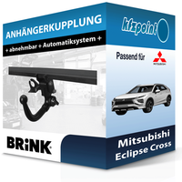 Brink AnhäNgekupplung Abnehmbar Passend FüR Mitsubishi Eclipse Cross 17-21 Neu