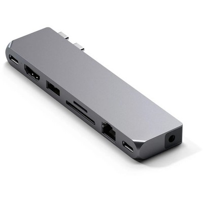 Satechi Dockingstation USB Hub Pro Hub Max Space Gray MacBook Pro Air USB-C