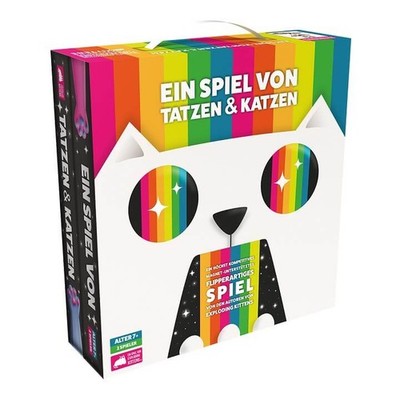 Ein Spiel von Tatzen & Katze (DE) Brettspiel Exploding Kittens