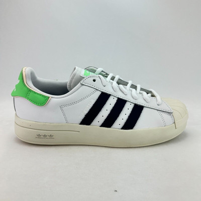 Size Womens adidas Superstar Ayoon White Green White Sneaker Originals 