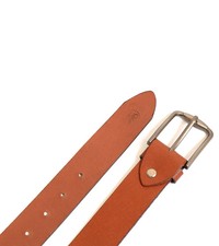 Premium Brown sheep leather belt for man