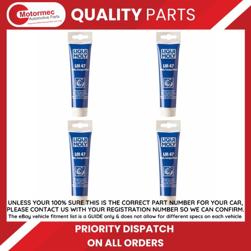 Liqui Moly LM 47 LONG-LIFE GREASE + MOS2 100G - 3510 -4pk - Image 21