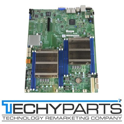 Supermicro X10DRD-L w/ 2x 2650v4 and 2x 1U Heatsinks Dual 1GbE LAN Motherboard