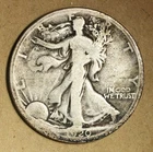 1920-D Walking Liberty Half Dollar Nice Original VG  No Reserve