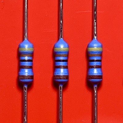 [25x] MFR-25 YAGEO 4.3k  1/4W 1% TK100 Metal Film Resistor axial