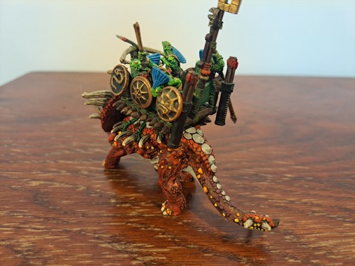 Warhammer Fantasy Lizardmen Stegadon Metal 1999 Citadel OOP - Picture 4 of 6