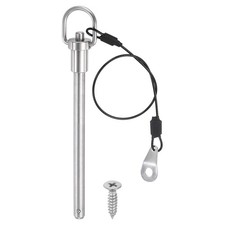 0.31 x 3-15/16 Inch (Dia x L) Handle Locking Pin Quick Release Pin with Screw