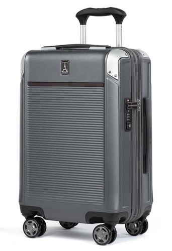 Equipaje de mano Travelpro Platinum Elite rígido giratorio, gris vintage