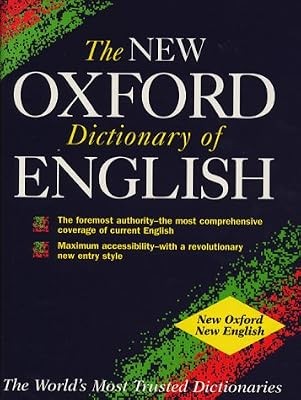 The New Oxford Dictionary of English, OUP, Used; Good Book