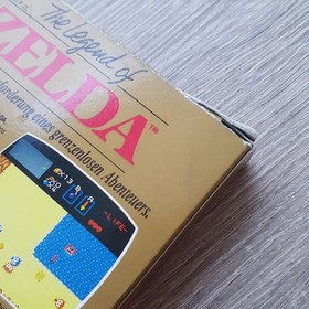 Nintendo NES Spiel The Legend of Zelda 1 in OVP Anleitung Karte NOE Boxed Game