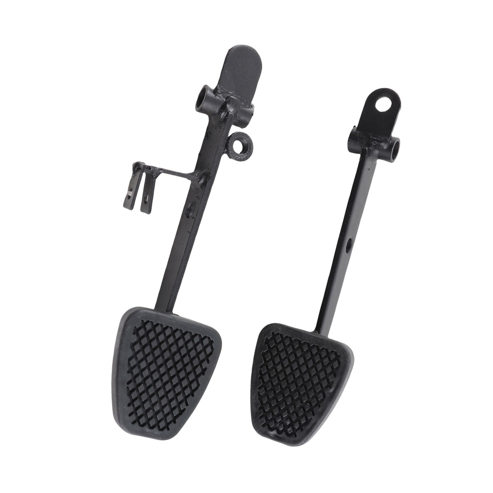 2pcs Brake Throttle Pedals Car Accelerator Pedal Nonslip Foot Rest For Go Kart U