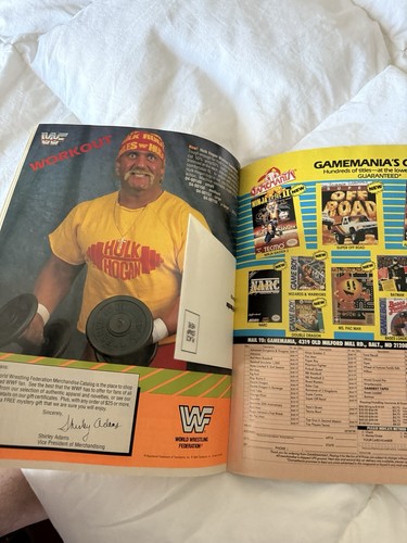 WWF WWE Magazine July 1990 Macho Man Randy Savage Hogan Vince Andre Warrior - Picture 3 of 6
