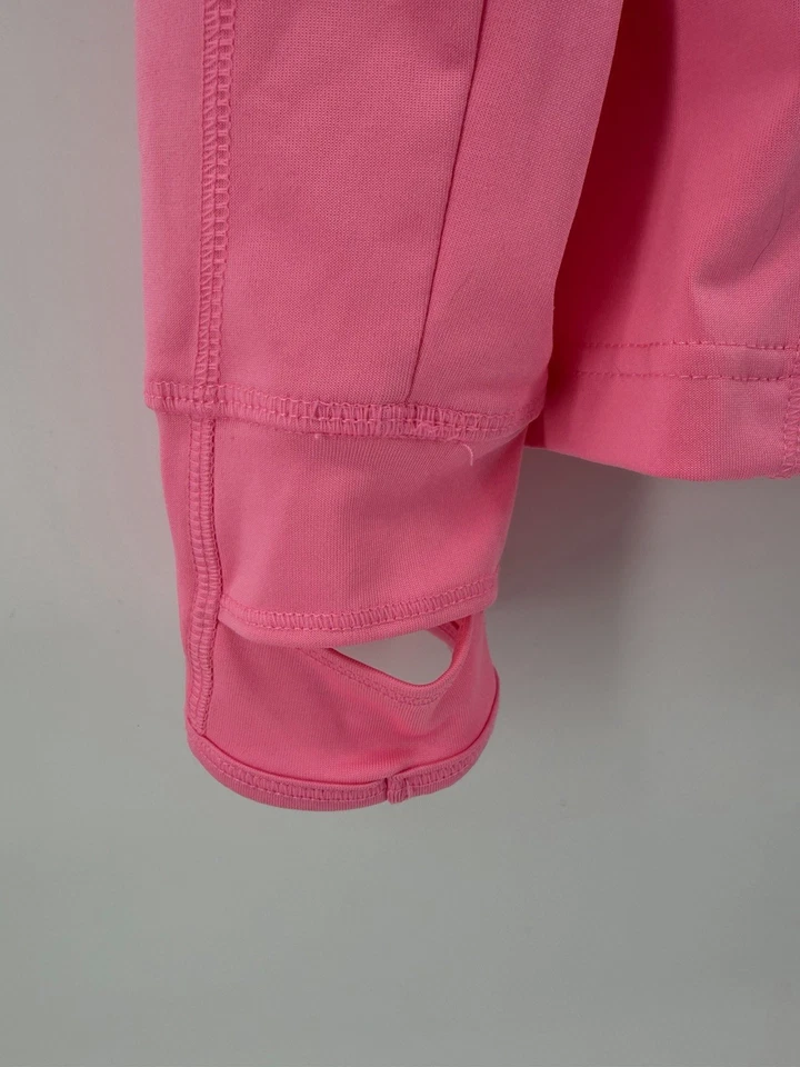 Женская спортивная куртка DANSKIN NOW на молнии с розовыми карманами размер L-12/14 - Изображение 4 из 4