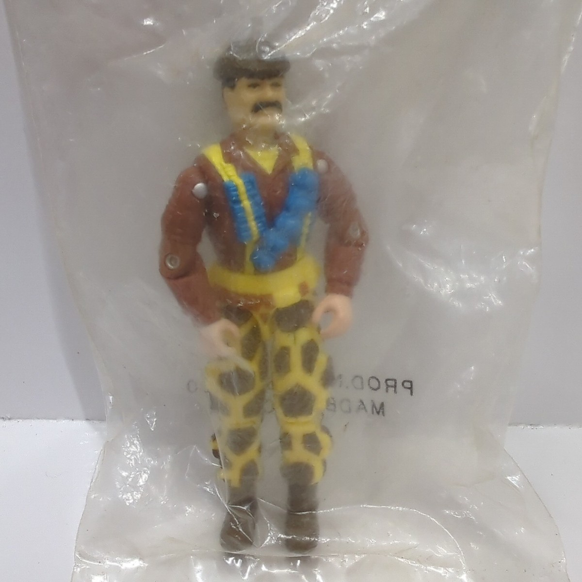 Rare Vintage 1993 GI Joe V3 Leatherneck Bagged Baggie SEALED Chuck
