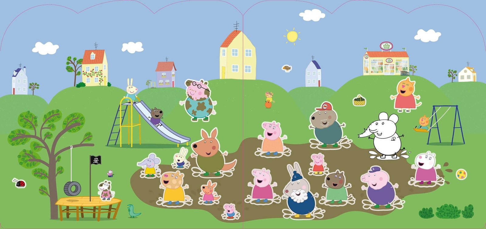 Thumbnail - Peppa Pig Stickern Malen Gestalten