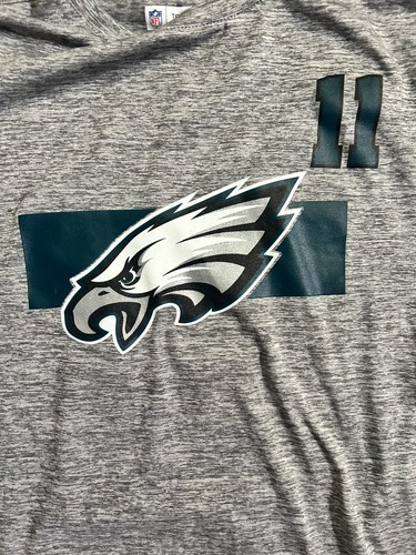 Philadelphia Eagles Carson Wentz NFL Team Apparel Men’s Shirt Size Large - Picture 2 of 4