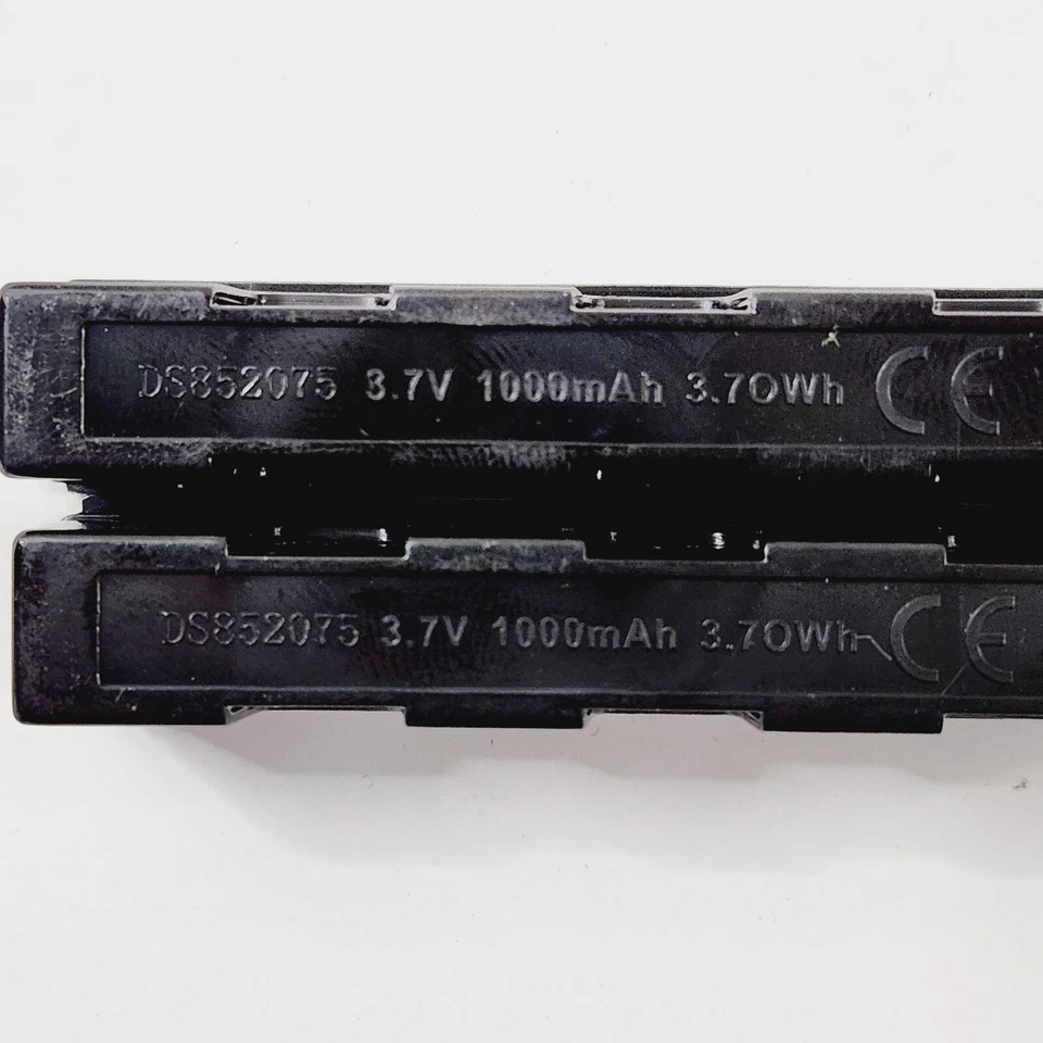 2 PIEZAS JJRC Grus Drone Plegable Accesorios Piezas Baterías con 2 Cables 3.7V... Foto 4 de 4