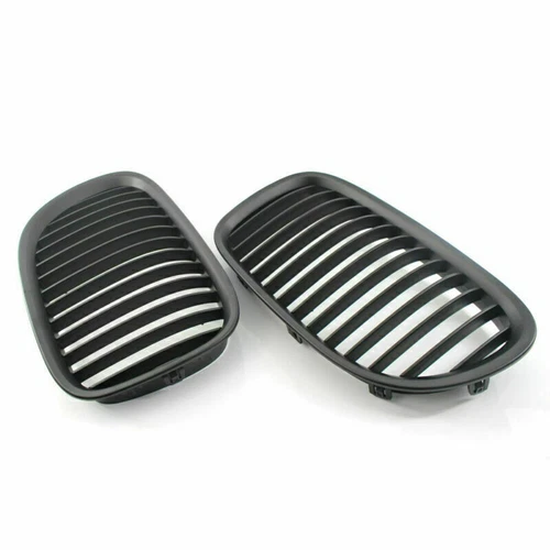 For BMW F01 F02 F03 F04 2009-2015 2Pcs Gloss/Matte Black Front Bumper Grille ABS - Picture 20 of 20