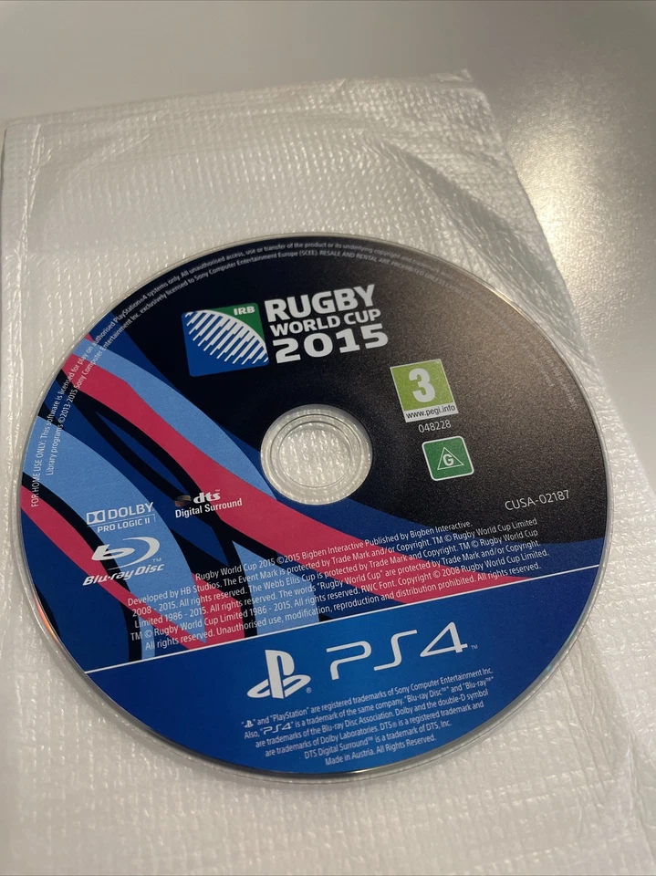 rugby world cup 2015 IRB playstation 4 PS4 PS5