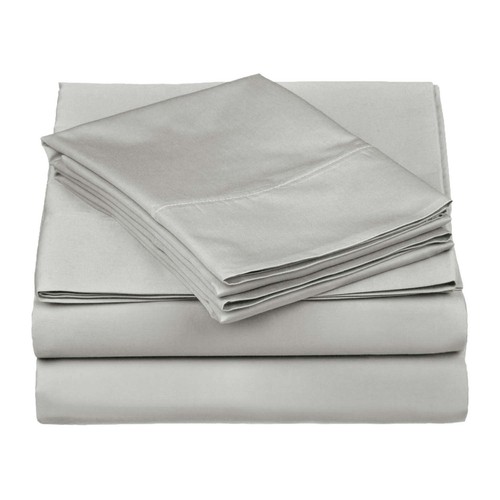 Egyptian Cotton Blend 530 Thread Count Solid Duvet Cover & Pillow Sham Set - 第 39/44 張圖片