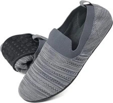 Mens Breathable Elastic Lightweight Slippers Soft Sole House Shoes
