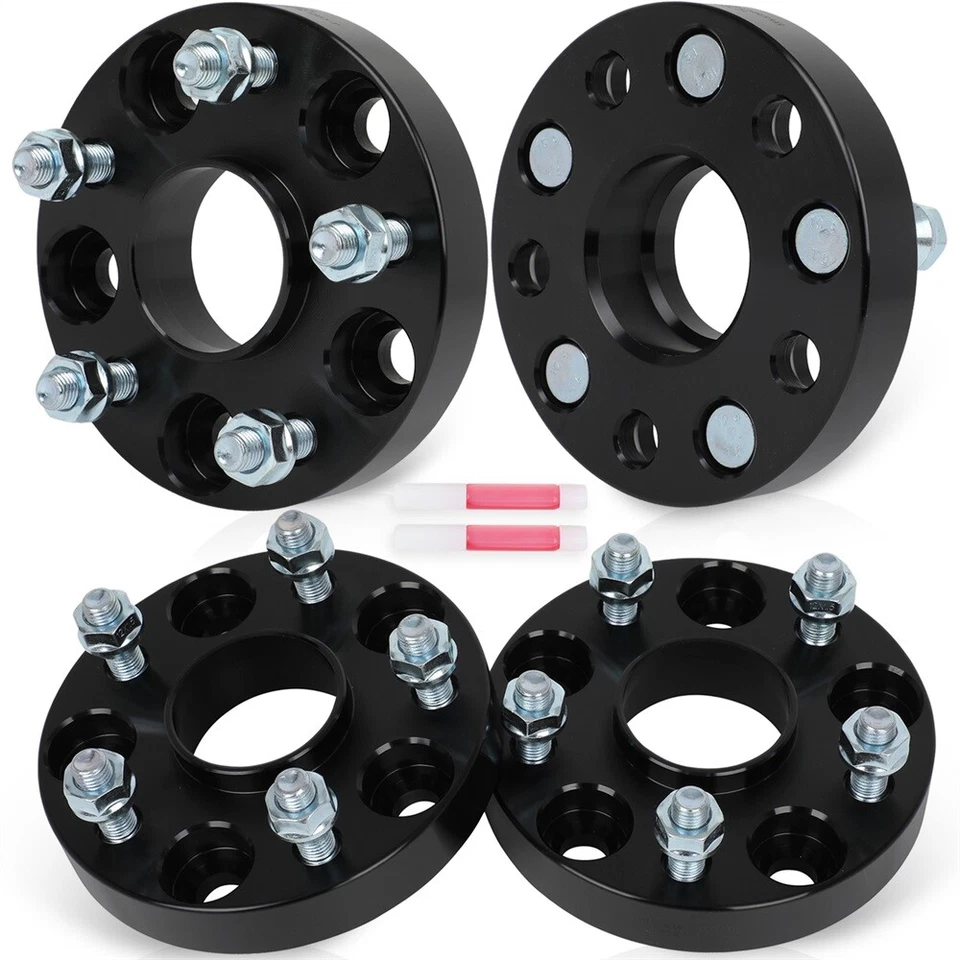 4Pcs 1" 5x4.5 Hub Centric Wheel Spacers For Toyota Avalon Camry C-HR Highlander - Image 4 of 4