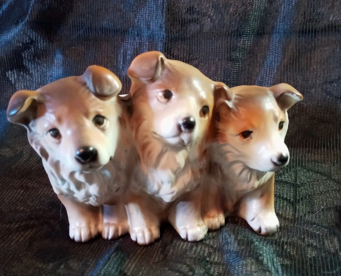 陶器製犬像 ボクサー　米国輸出用日本製 NAPCOWARE ベイビーアニマル Napco Dog Planter In Napco Collectibles for sale | eBay