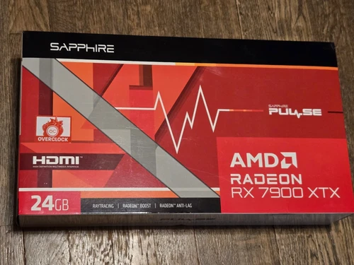 SAPPHIRE PULSE AMD Radeon RX 7900 XTX 24GB GDDR6 Graphics Card  11322-02-20G
