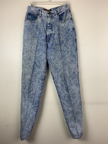 Sasson Acid Wash 80s Vintage Mom Jeans 