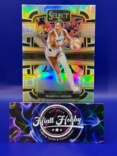 2024 Panini Select WNBA - Concourse #25 Diamond Miller - Silver Holo