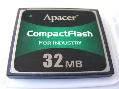 32MB Compact Flash Card ( 32 MB CF Karte ) APACER gebraucht
