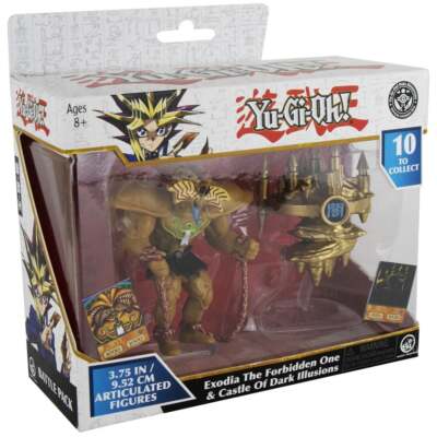 Yu-Gi-Oh! Action Figuren Exodia The Forbidden One & Castle Of Dark Illusions
