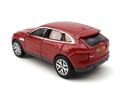 AU 1:76 Red Jaguar F-Pace City SUV Sports Model Diecast Metal Car New - Picture 5 of 5