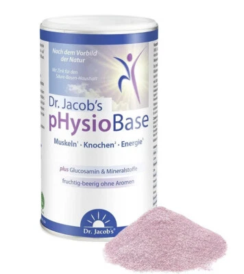 DR. JACOB'S® Dr. Jacob´s pHysioBase 300 g Gelenke - Muskeln - Knochen - vegan