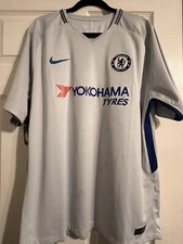 Chelsea Jersey 2017 2018 Away Nike Jersey Sz  XL 905512-044 Yokohama Tyres
