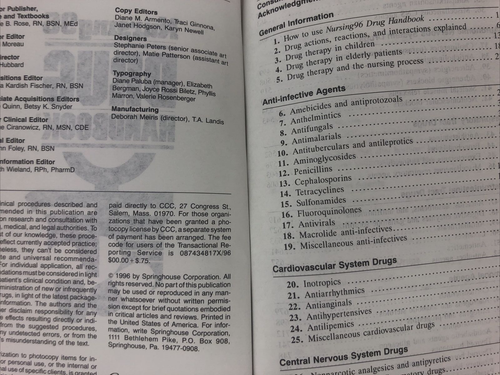 Nursing Drug Reference Guide Books Lot of 4 Mosby Barron's Springhouse Bantam - Imagen 6 de 24