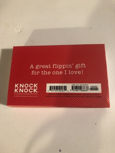Hello, Love! Flip Book, Paperback by Knock Knock Brand New Gift Stocking Stuffer - 第 3/4 張圖片