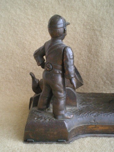 Original 1892 J&E Stevens Cast Iron Artillery Mechanical Bank ~ Working & Damage - Picture 10 of 23