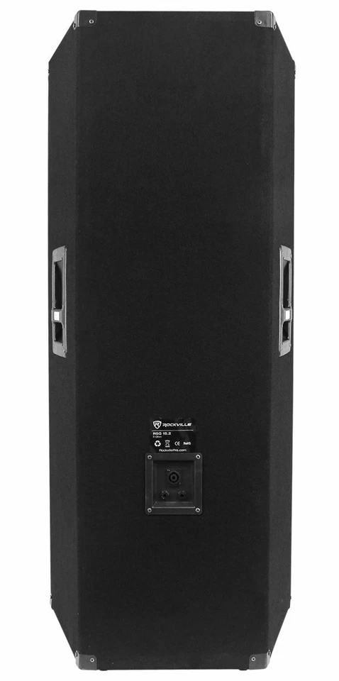 (2) Rockville RSG15.28 Dual 15” 3000 Watt 3-Way 8-Ohm Passive DJ / PA Speaker - Image 2 of 4