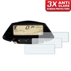 3 x MV Agusta Rivale 800 2014+ Dashboard Screen Protector: Anti Glare