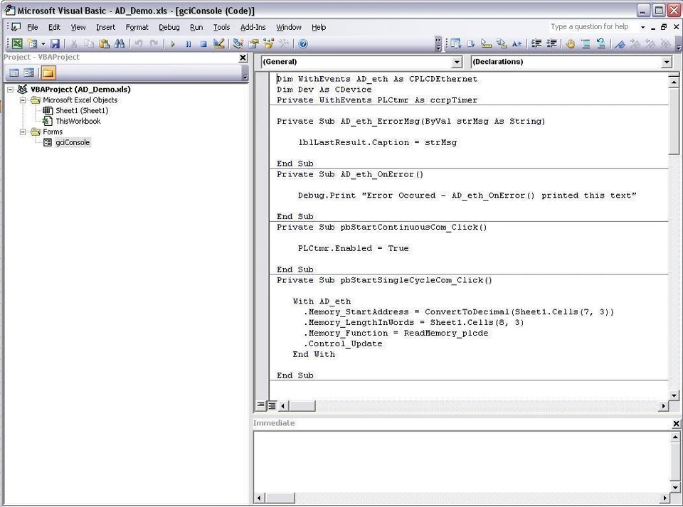 Automation Direct PLC Ethernet/Serial ActiveX Driver Read/Write Data into Excel - Image 3 of 3