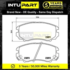 Fits Hyundai Coupe Tucson Kia Sportage Soul Intupart Front Brake Pads Set
