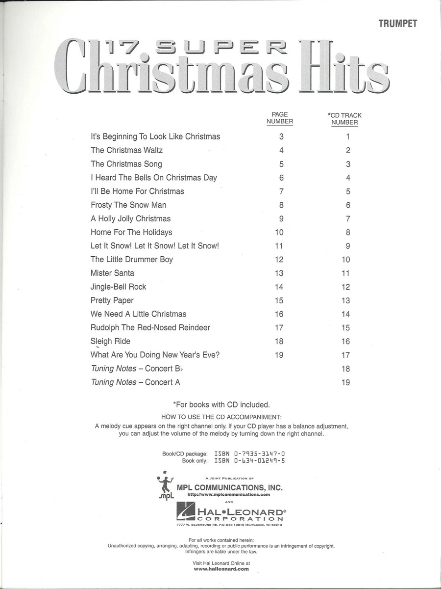 Jingle Bell Rock Trumpet